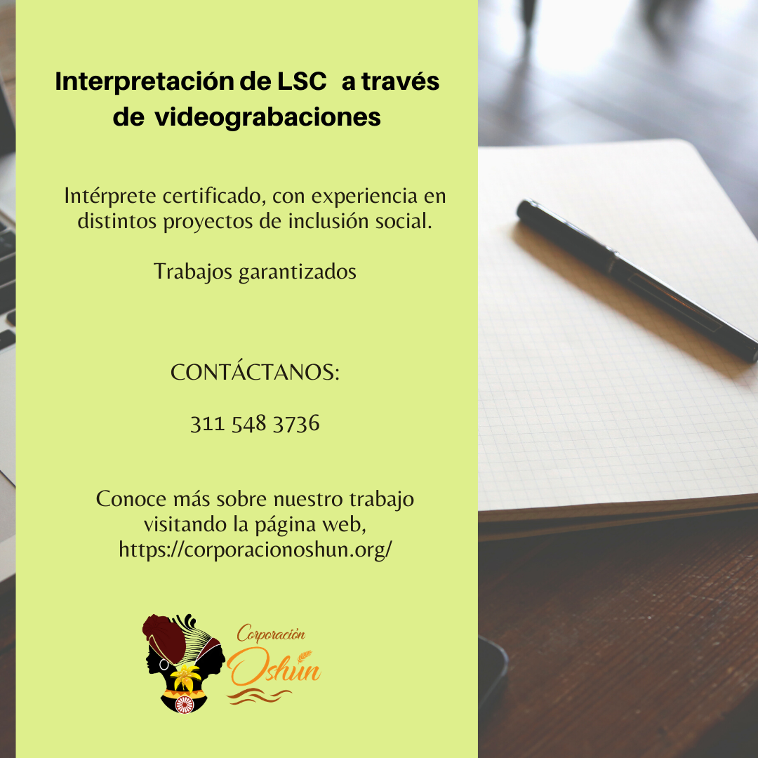 Interpretación de LSC a través de videograbaciones 
